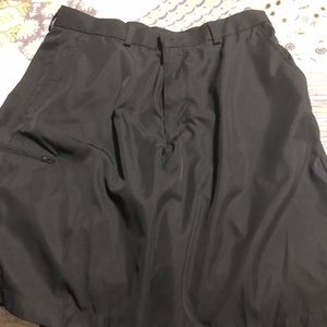 Black dress golf shorts